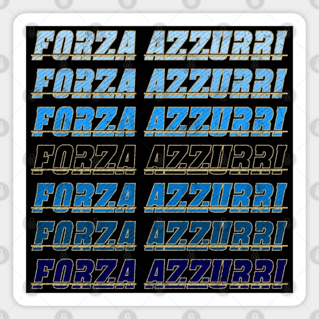 Forza Azzurri Magnet by Ruffeli